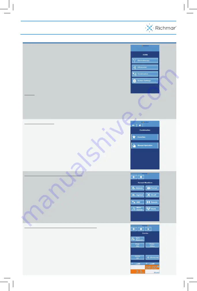 Richmar DQ8222 Operation Manual Download Page 40