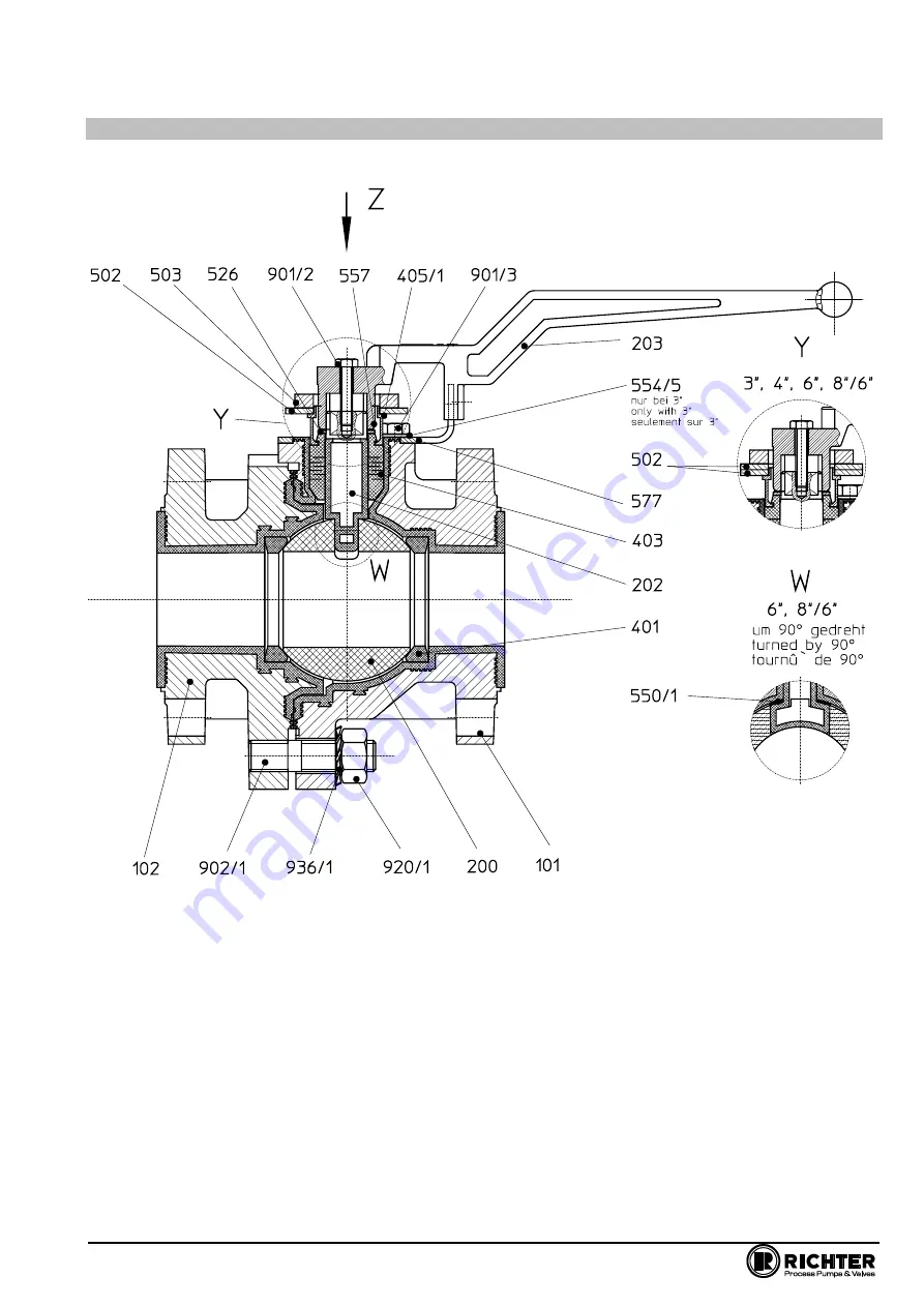 Richter BVA Series Installation And Operating Manual Download Page 18