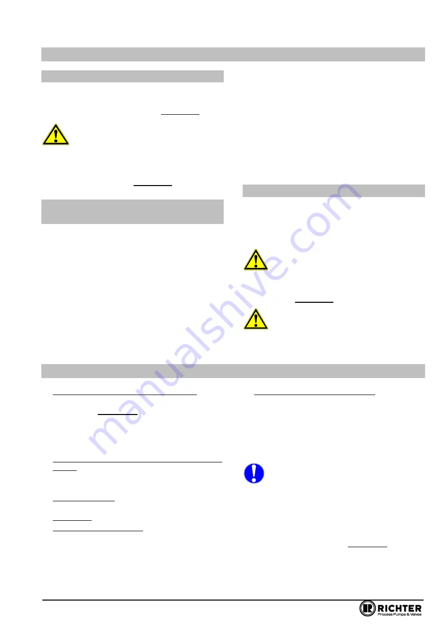 Richter KNA-D/F Series Installation And Operating Manual Download Page 11