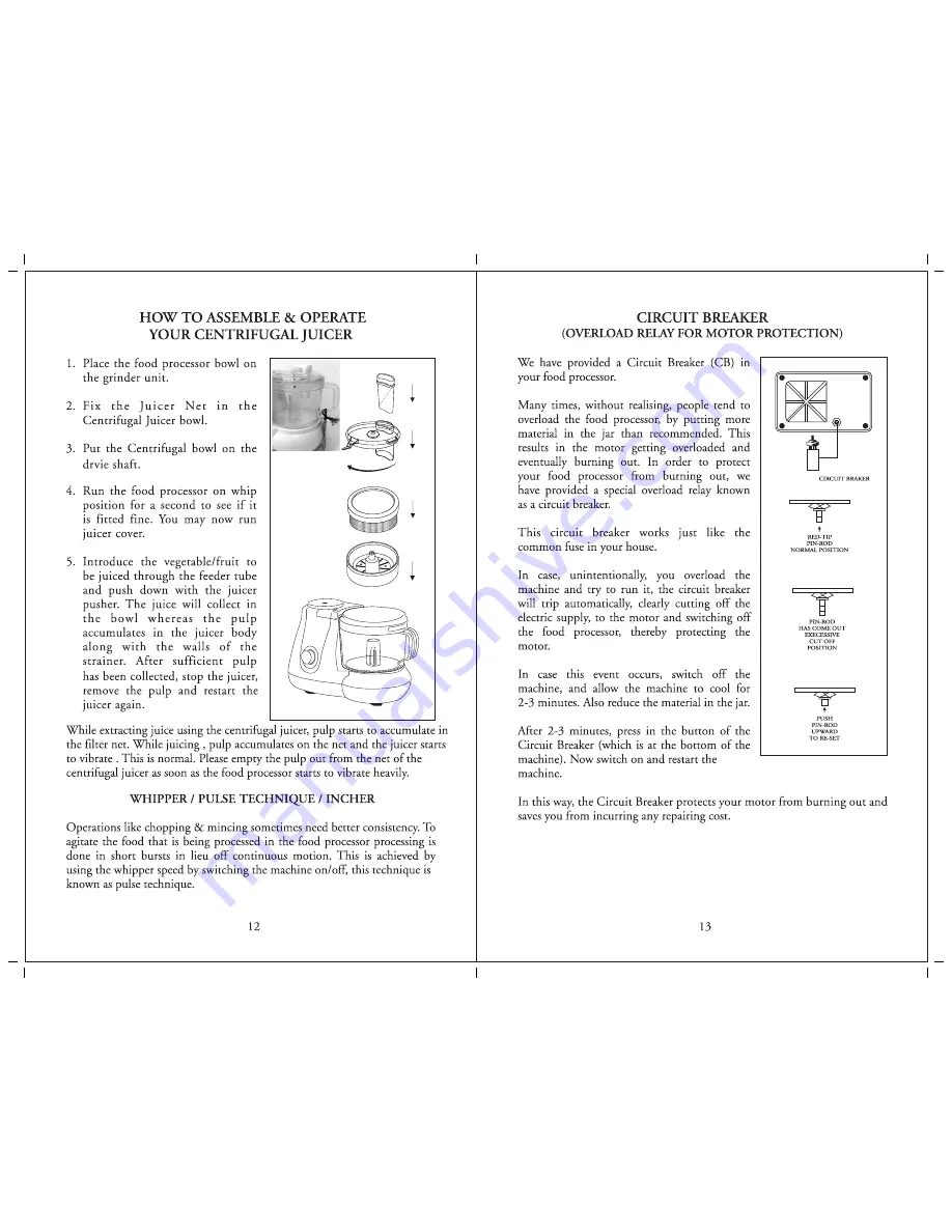 Rico FP-102 Manual Download Page 7