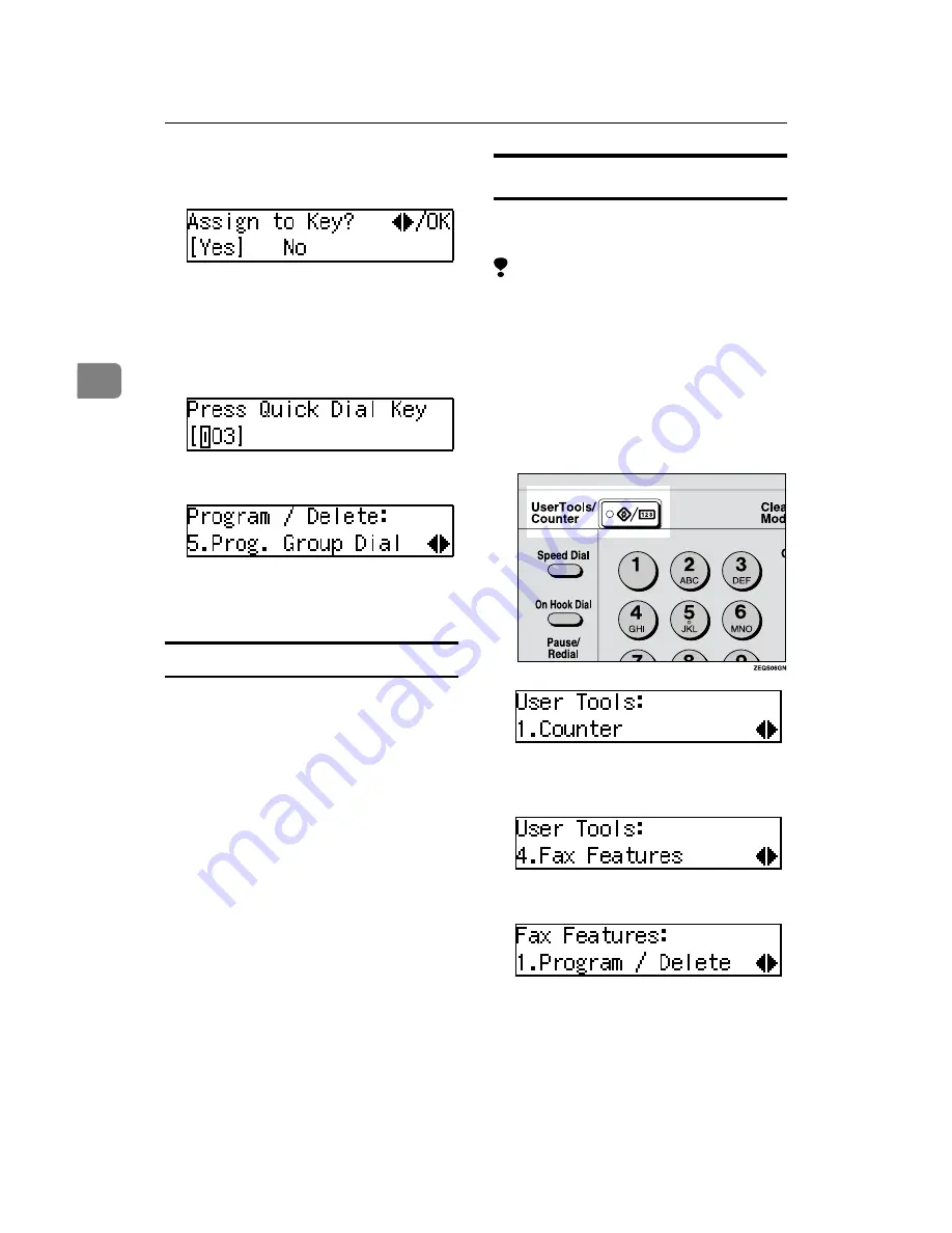 Ricoh Aficio 1018 Operating Instructions Manual Download Page 62