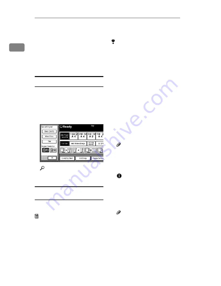 Ricoh Aficio 1035 Series Operating Instructions Manual Download Page 26