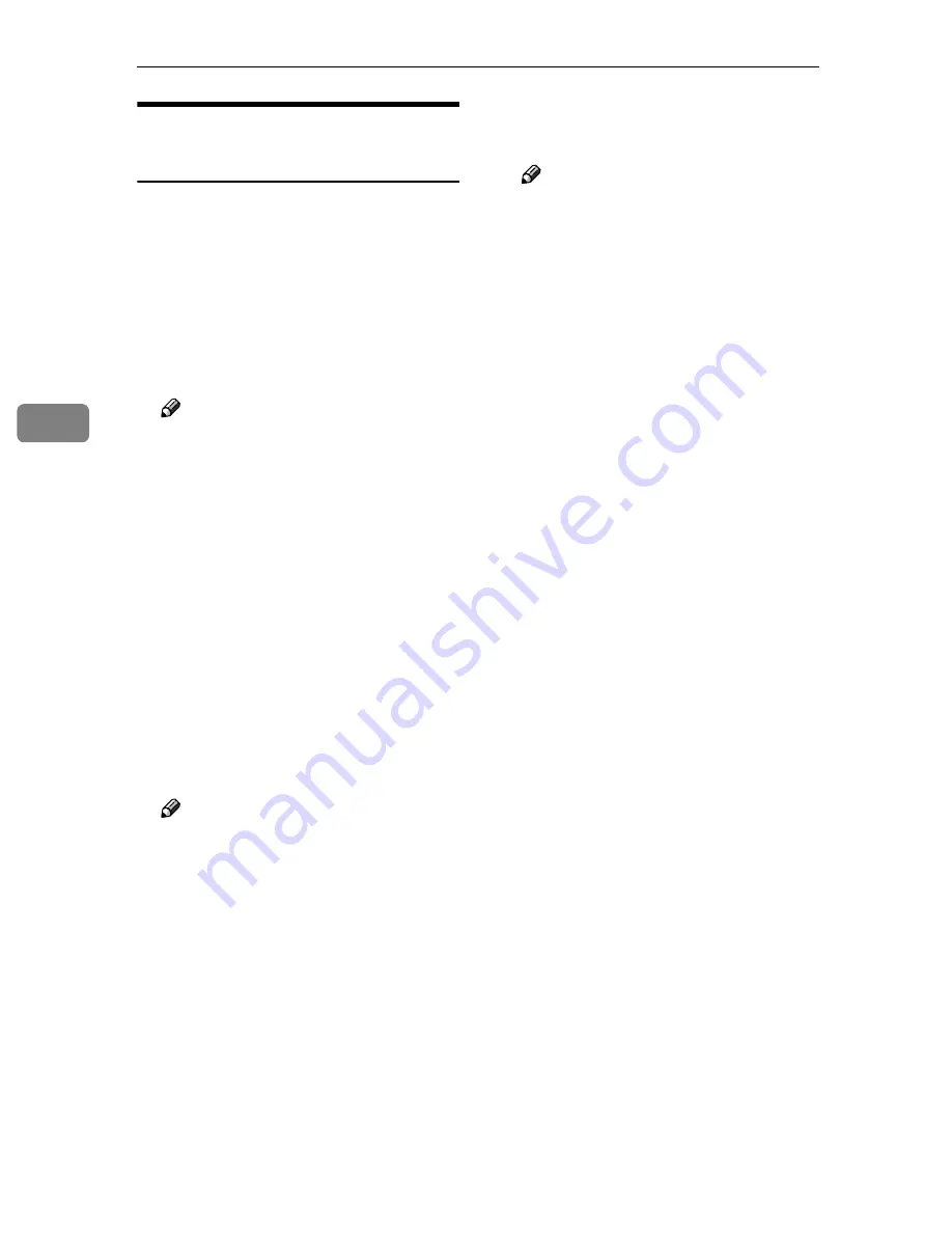 Ricoh Aficio 2090 Network Manual Download Page 38