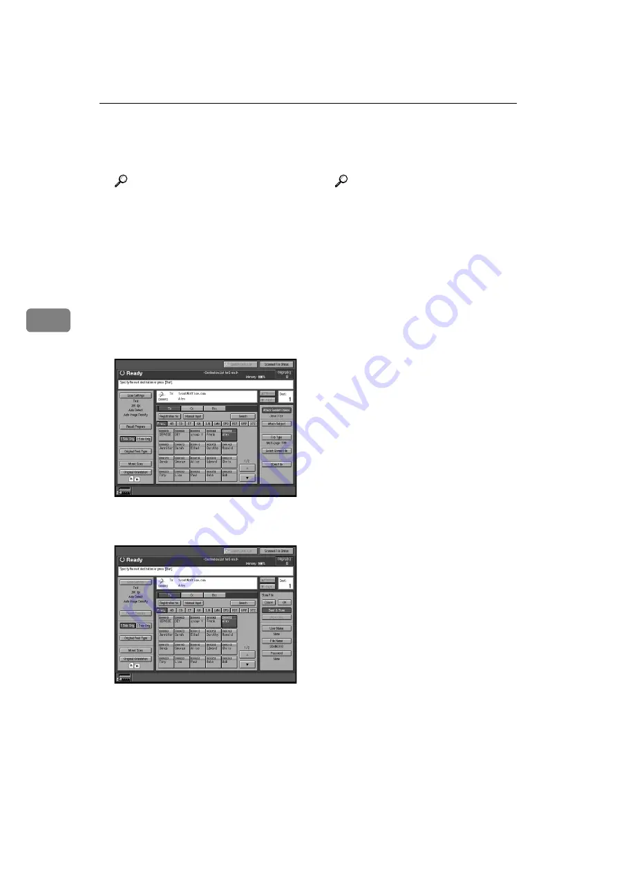 Ricoh Aficio 2105 Operating Instructions Manual Download Page 60