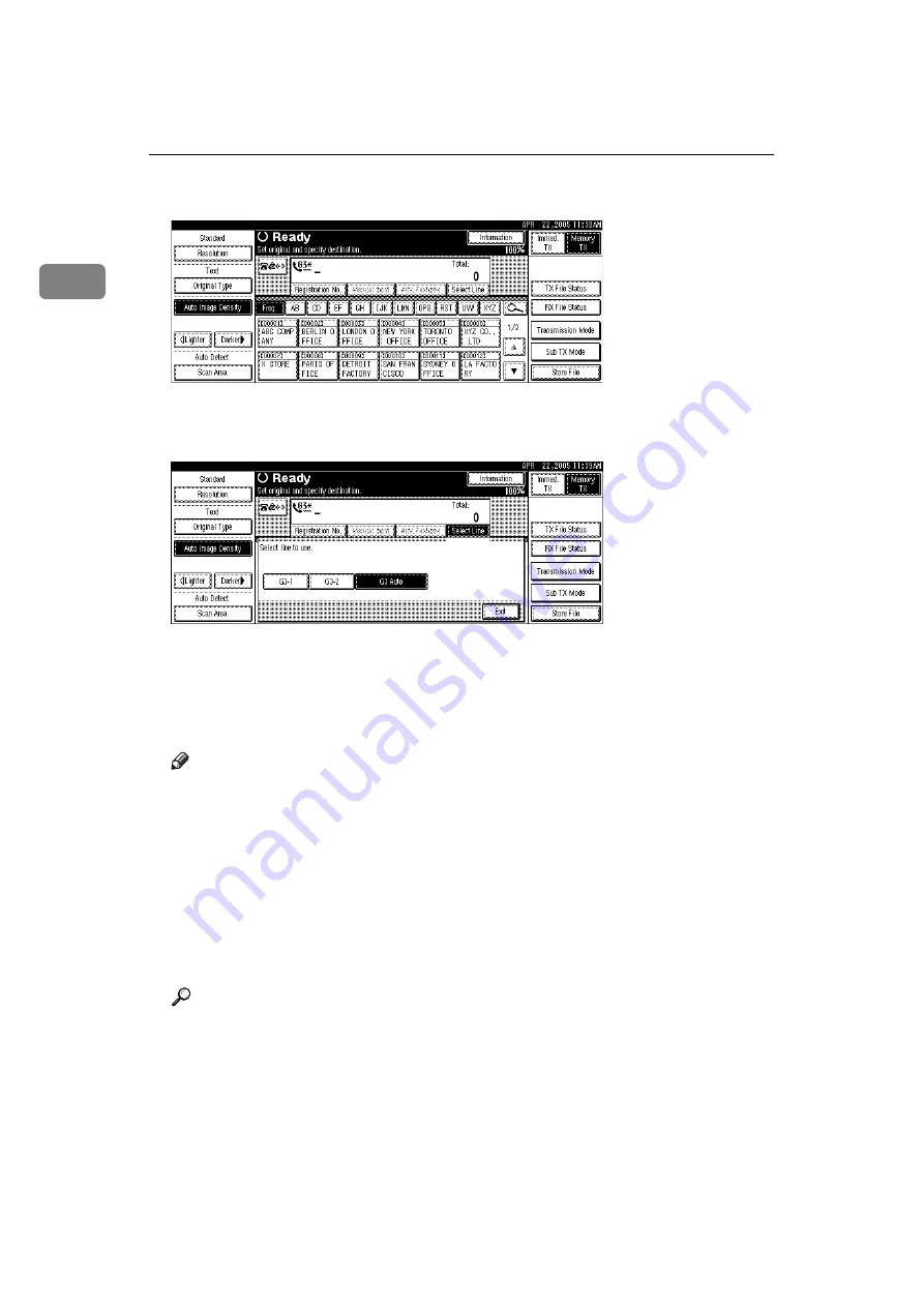 Ricoh Aficio 3030 Operating Instructions Manual Download Page 64