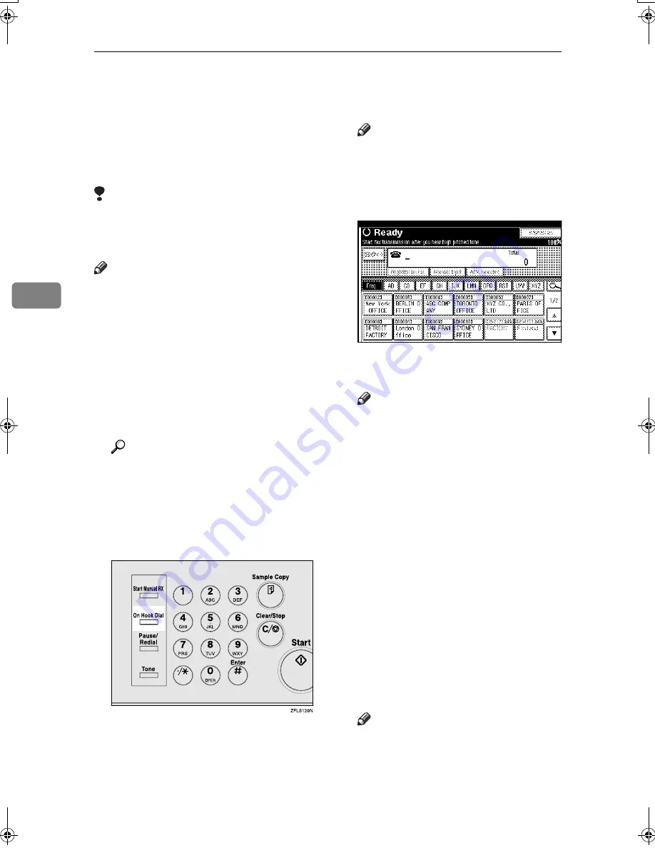 Ricoh Aficio 3224C Operating Instructions Manual Download Page 66