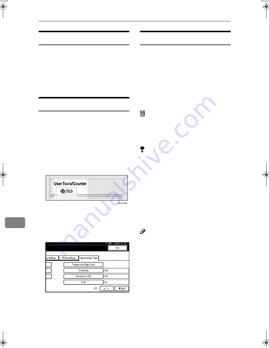 Ricoh Aficio 3224C Operating Instructions Manual Download Page 170