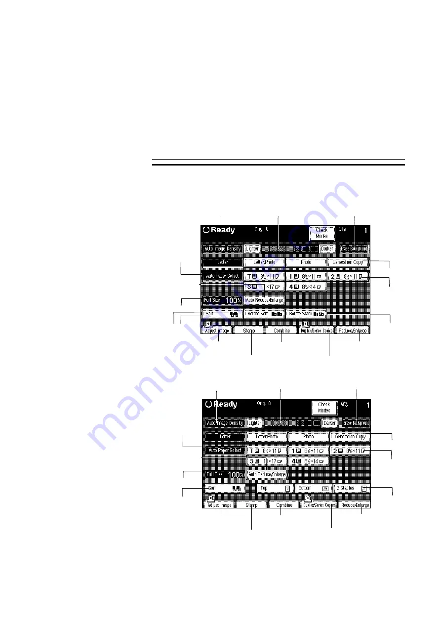 Ricoh Aficio 400 User Manual Download Page 13