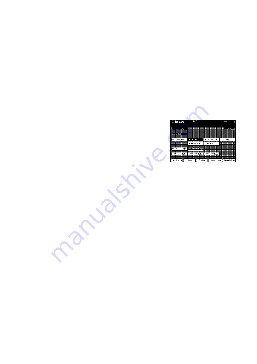 Ricoh Aficio 400 User Manual Download Page 41