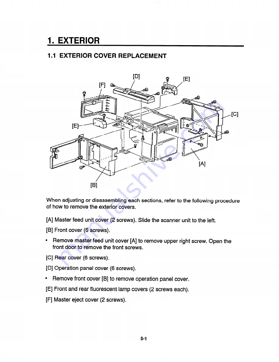 Ricoh C211 Service Manual Download Page 113