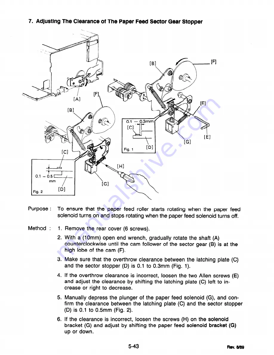 Ricoh C211 Service Manual Download Page 582