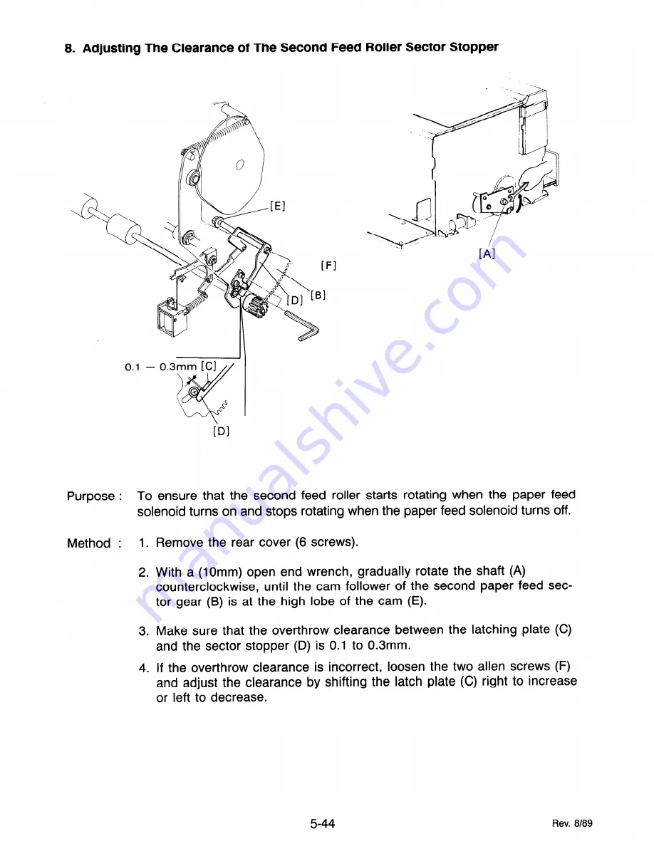 Ricoh C211 Service Manual Download Page 583