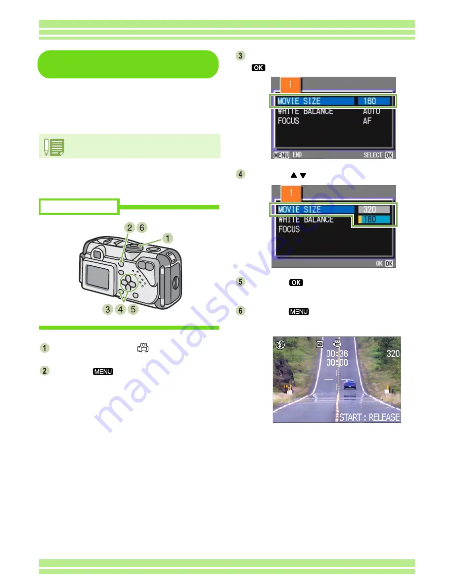 Ricoh Caplio 300G Operation Manual Download Page 57