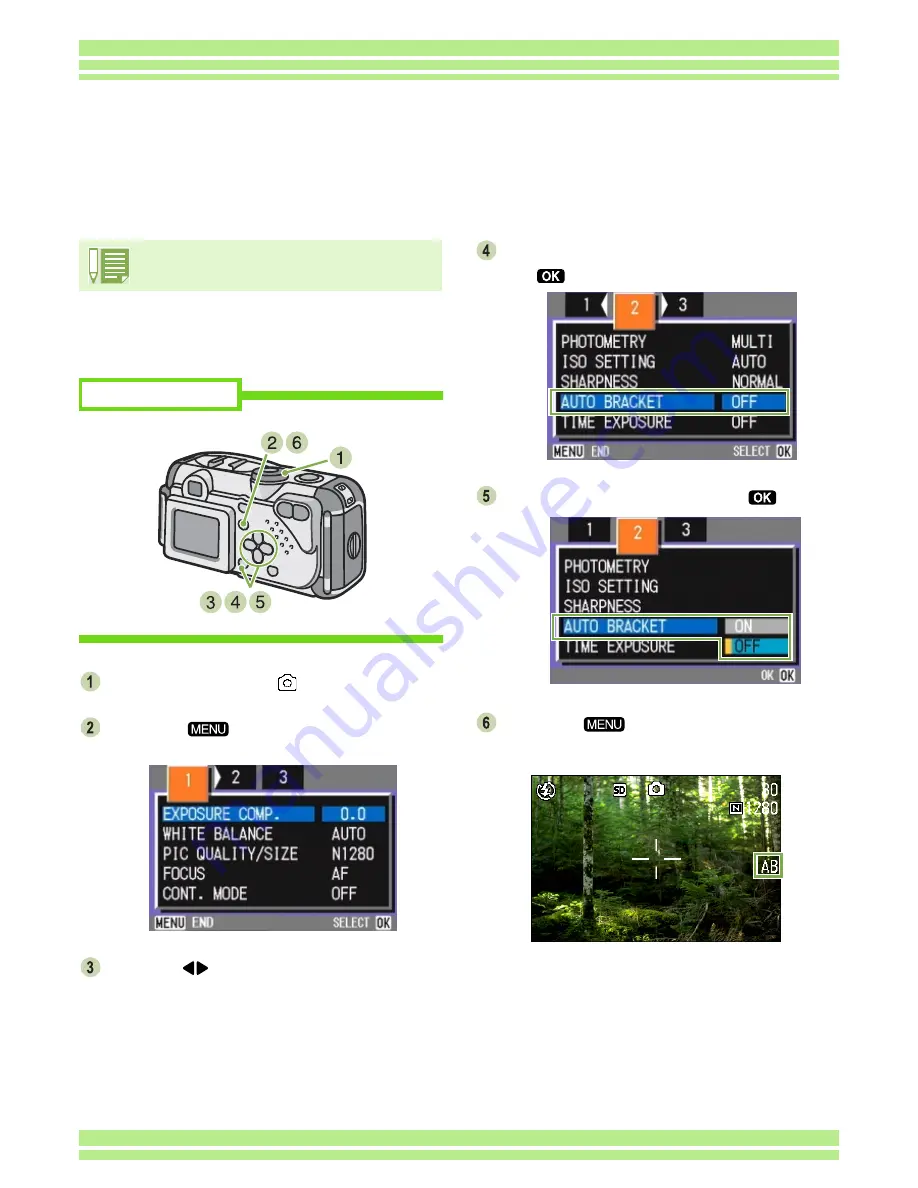 Ricoh Caplio 300G Operation Manual Download Page 64