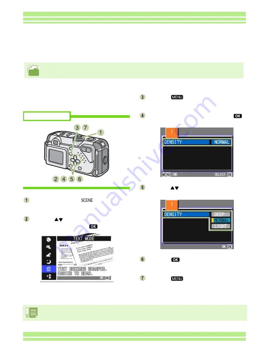 Ricoh Caplio 300G Operation Manual Download Page 72