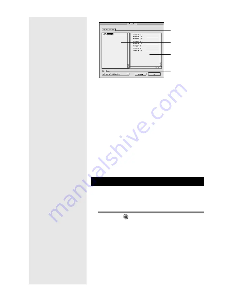 Ricoh Caplio RICOH Gate for Macintosh Operation Manual Download Page 36