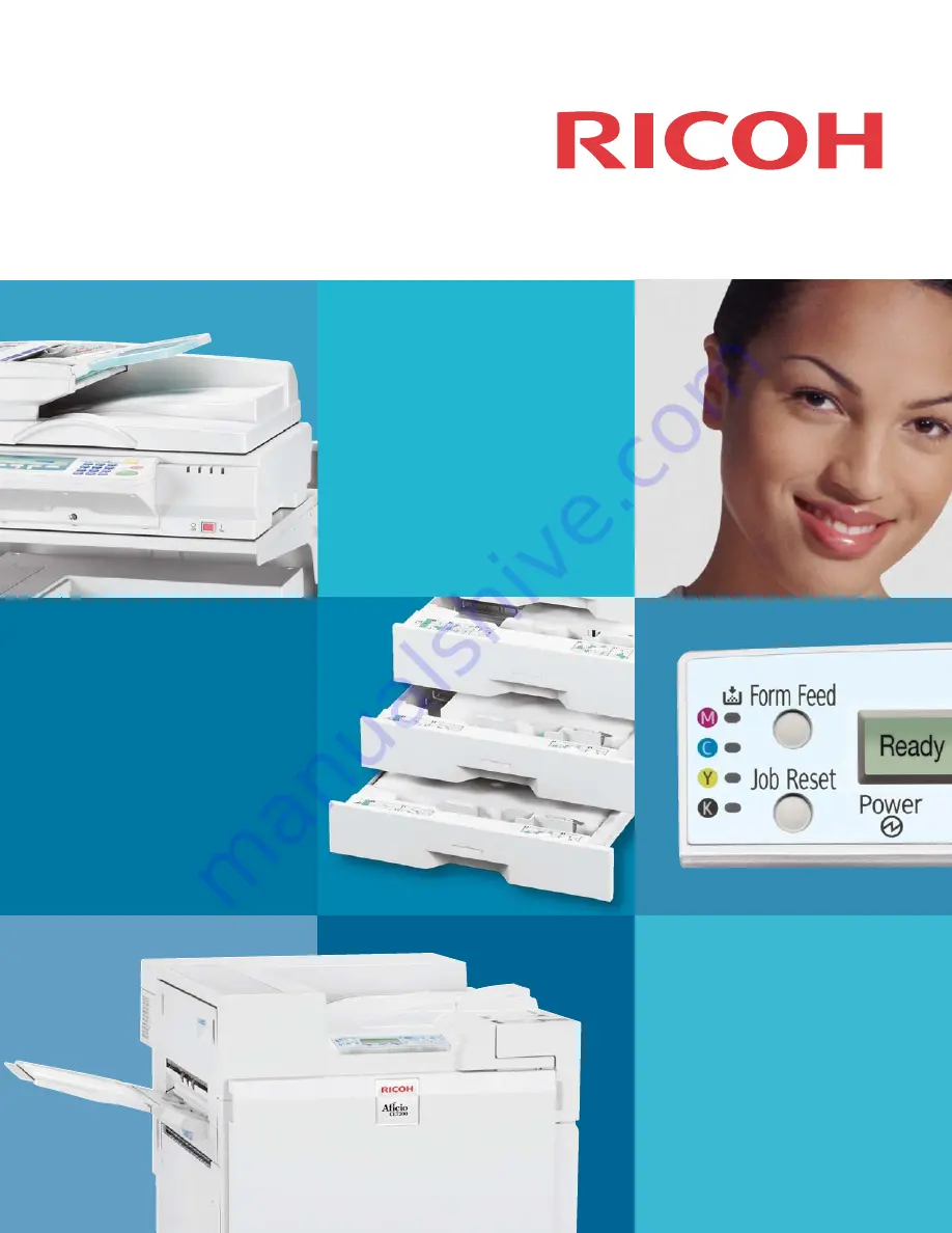 Ricoh CL7200 - Aficio D Color Laser Printer Скачать руководство пользователя страница 1