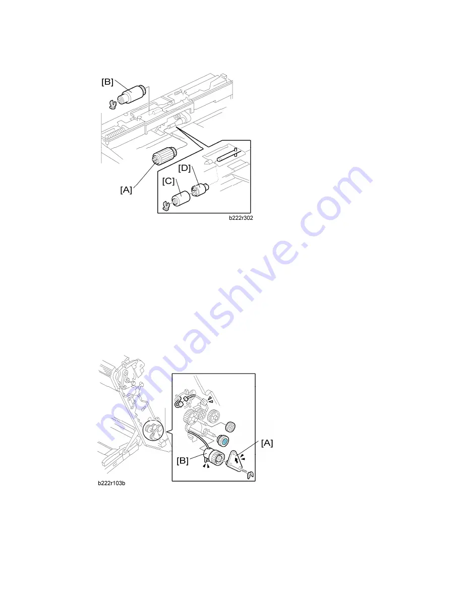 Ricoh D009 Service Manual Download Page 202