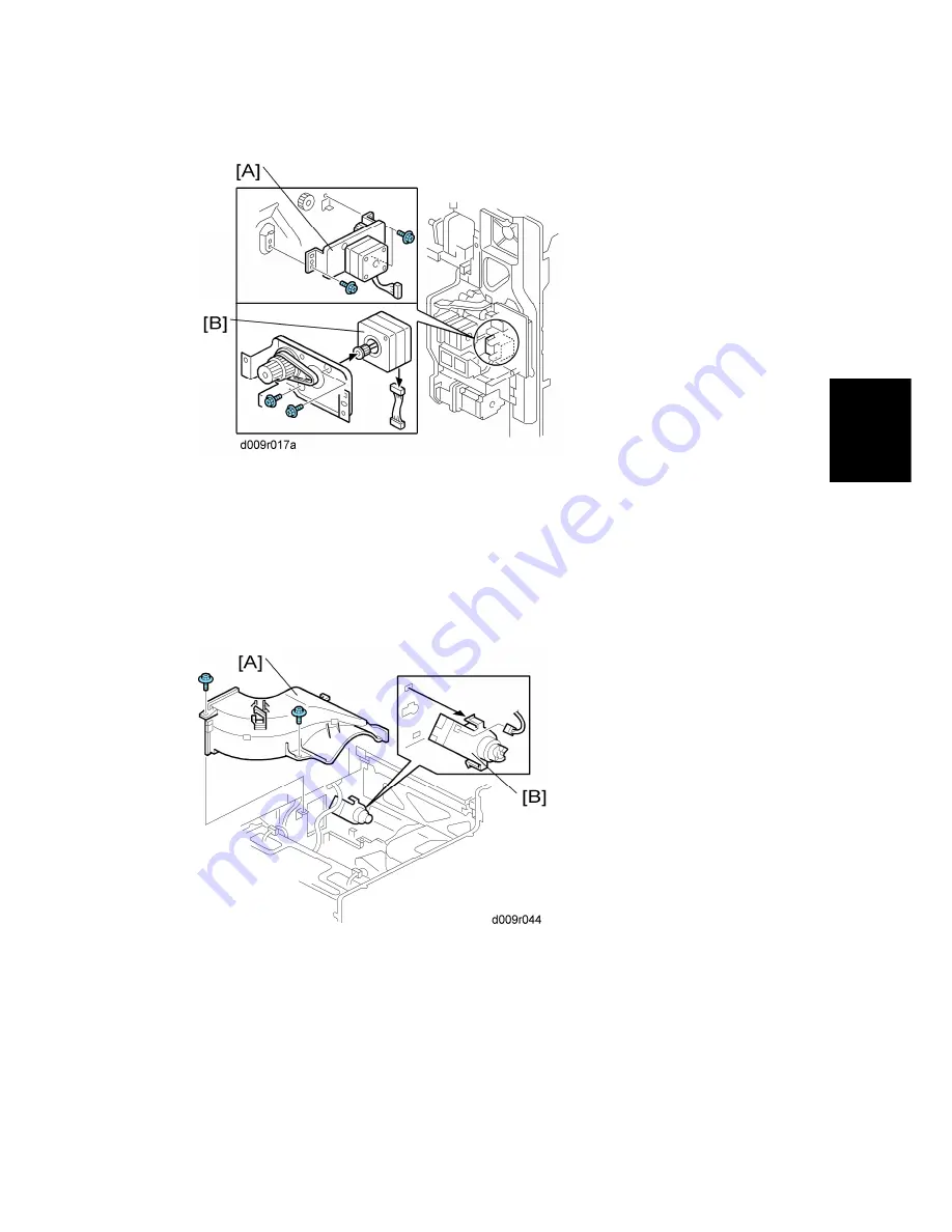 Ricoh D009 Service Manual Download Page 207