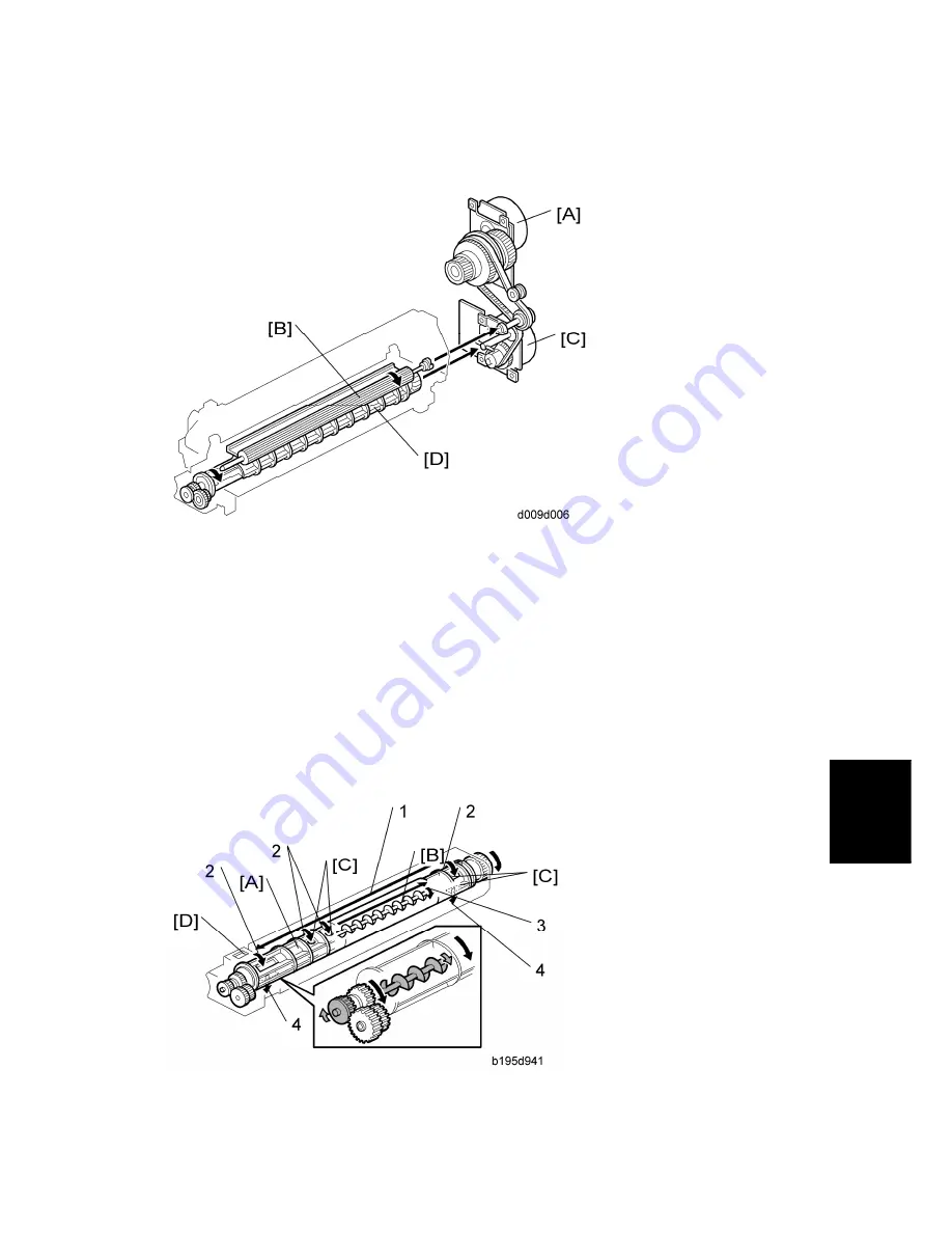 Ricoh D009 Service Manual Download Page 583