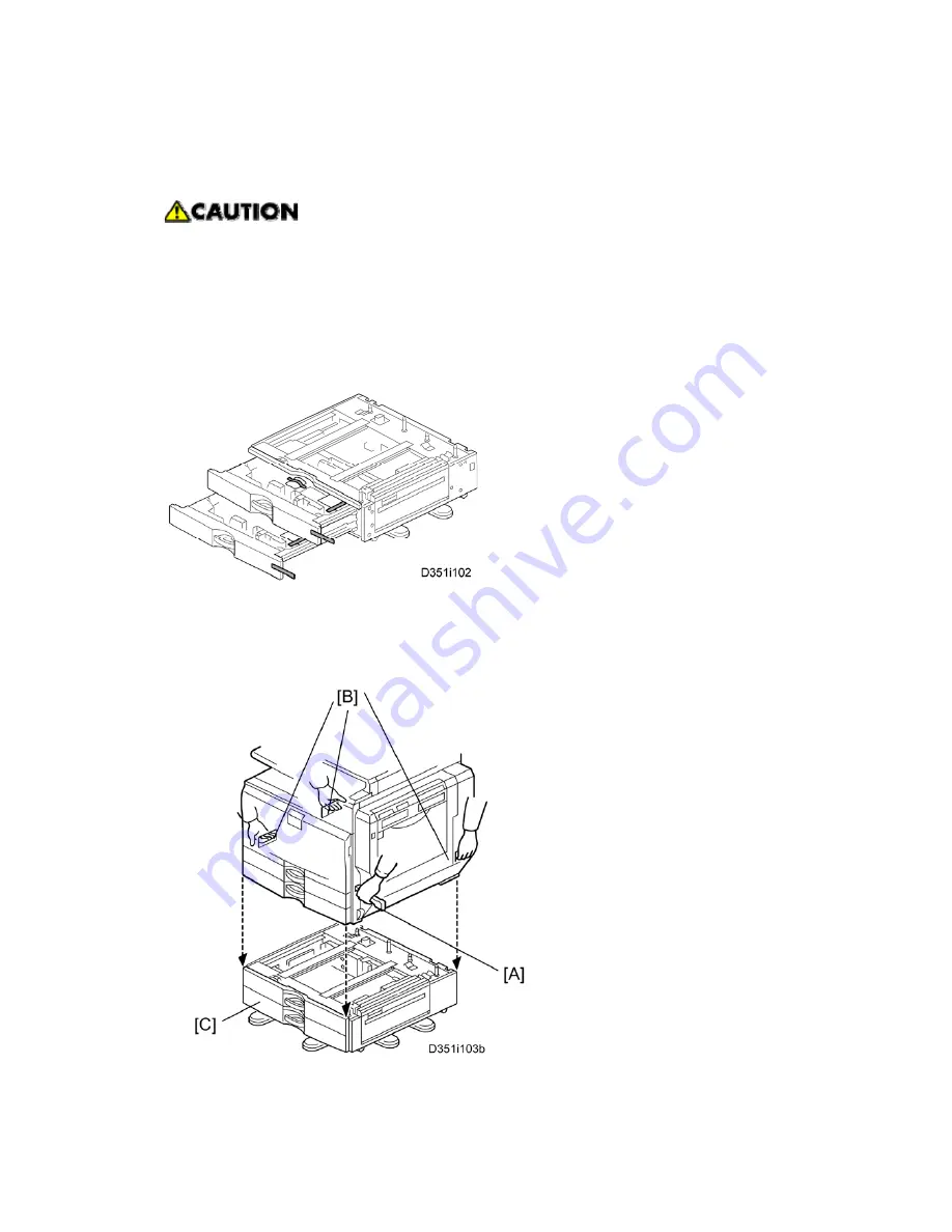 Ricoh D023 Service Manual Download Page 72