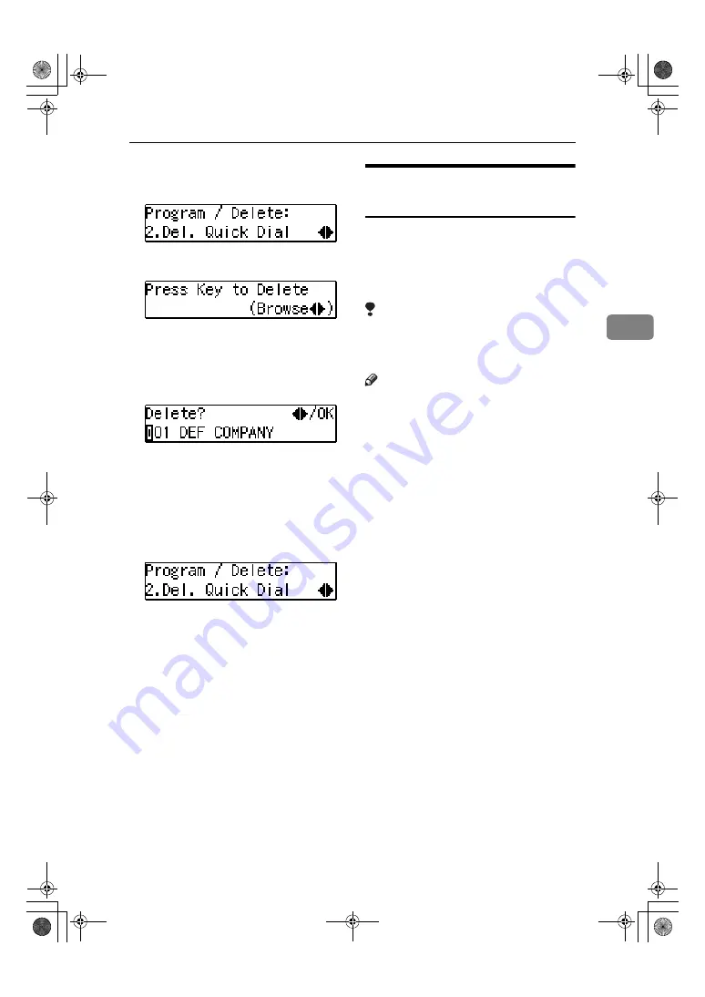 Ricoh FAX3310LE Operating Instructions Manual Download Page 51