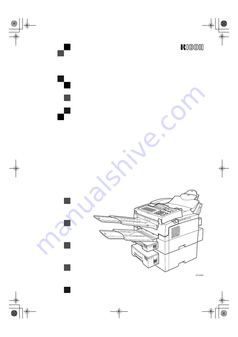 Ricoh fax3900l Скачать руководство пользователя страница 1