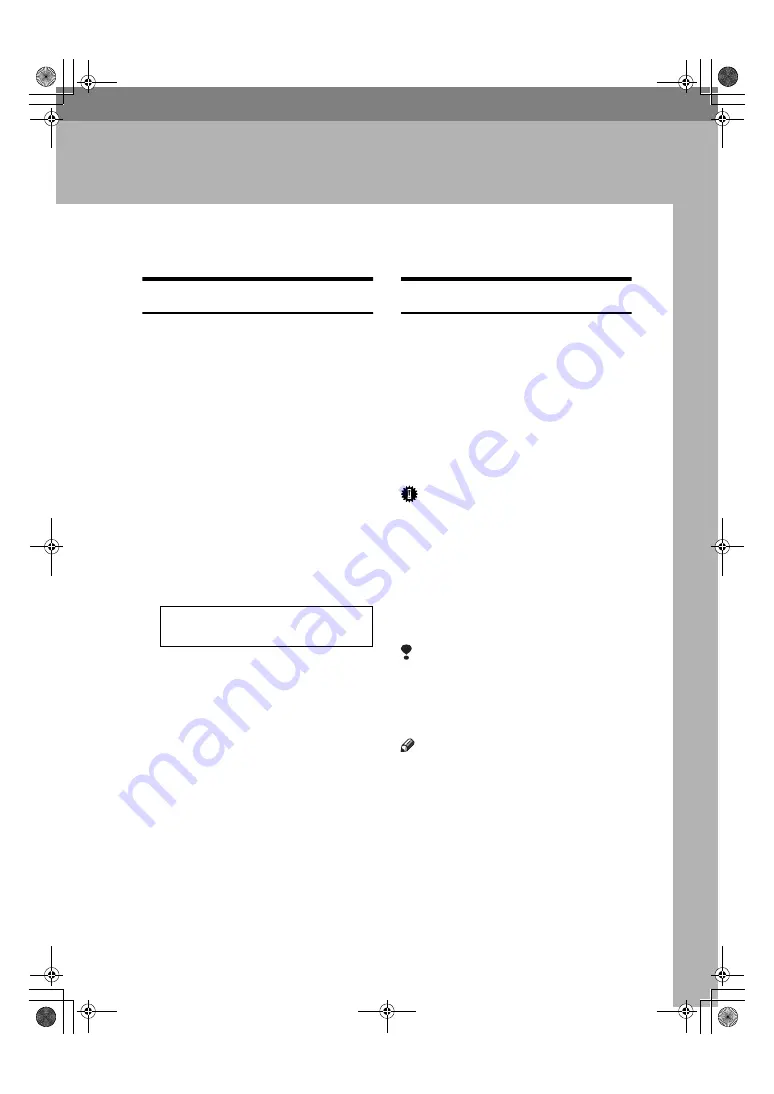 Ricoh fax3900l Operating Instructions Manual Download Page 63