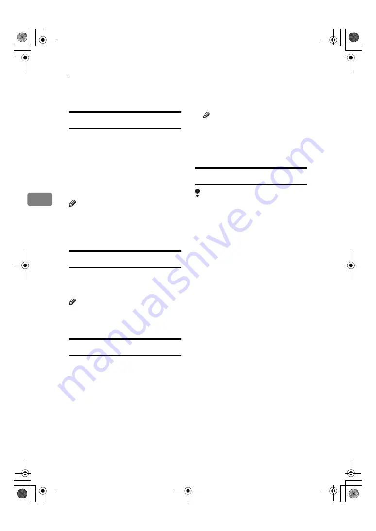 Ricoh fax3900l Operating Instructions Manual Download Page 66