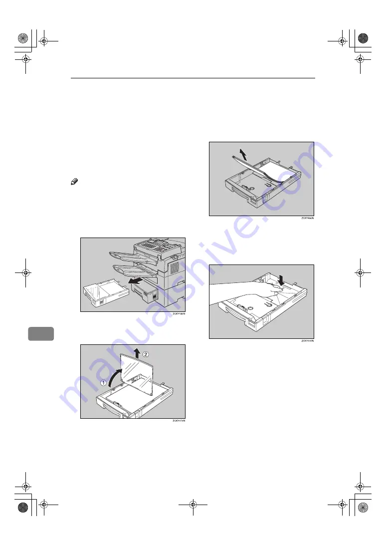 Ricoh fax3900l Operating Instructions Manual Download Page 156