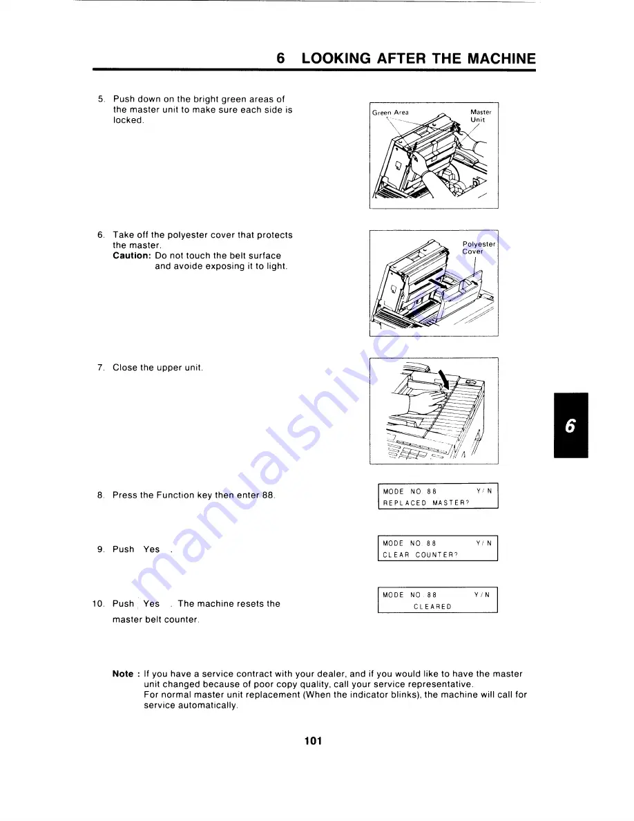 Ricoh FAX4000L Operator'S Manual Download Page 102