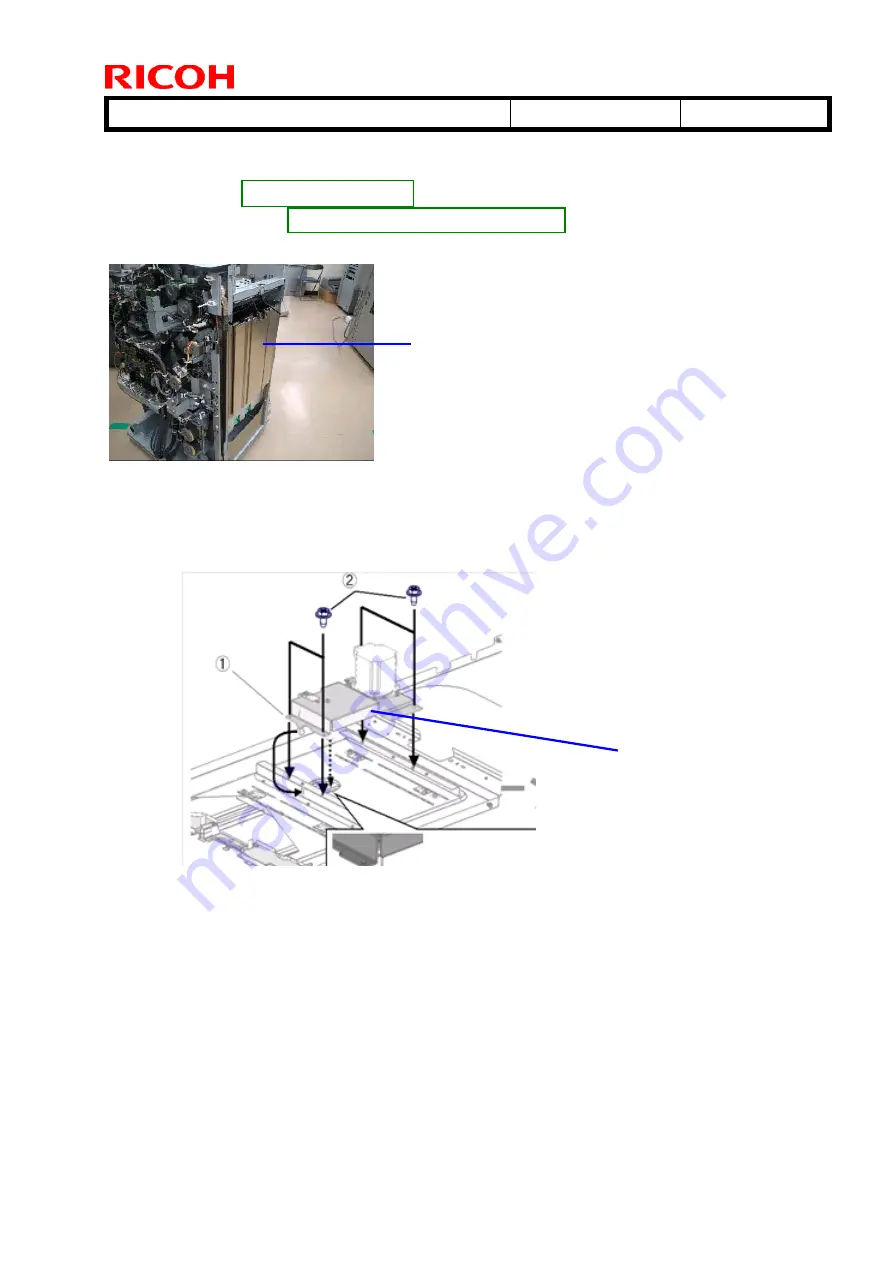 Ricoh Finisher SR5030 Technical Bulletin Download Page 13