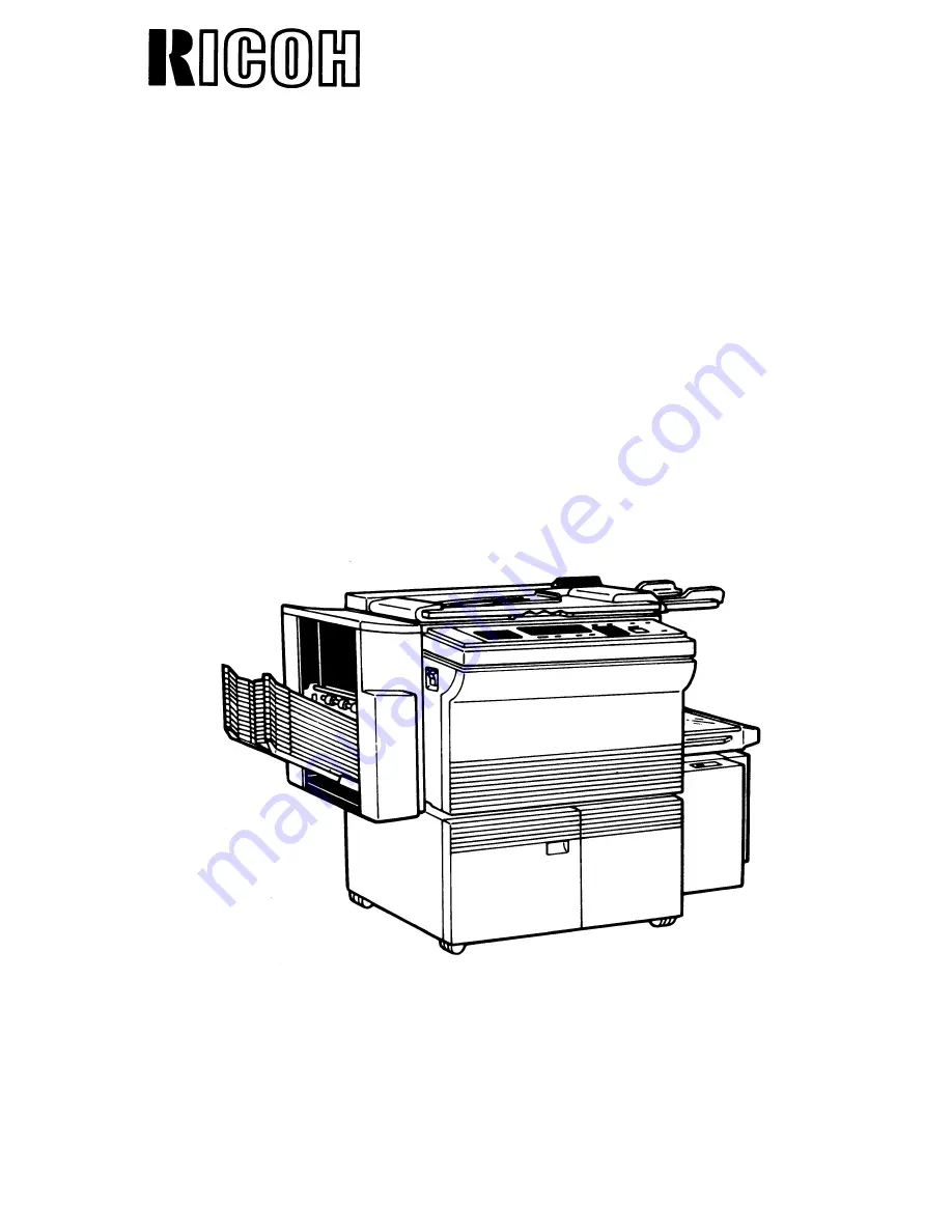 Ricoh FT5540 Service Manual Download Page 1