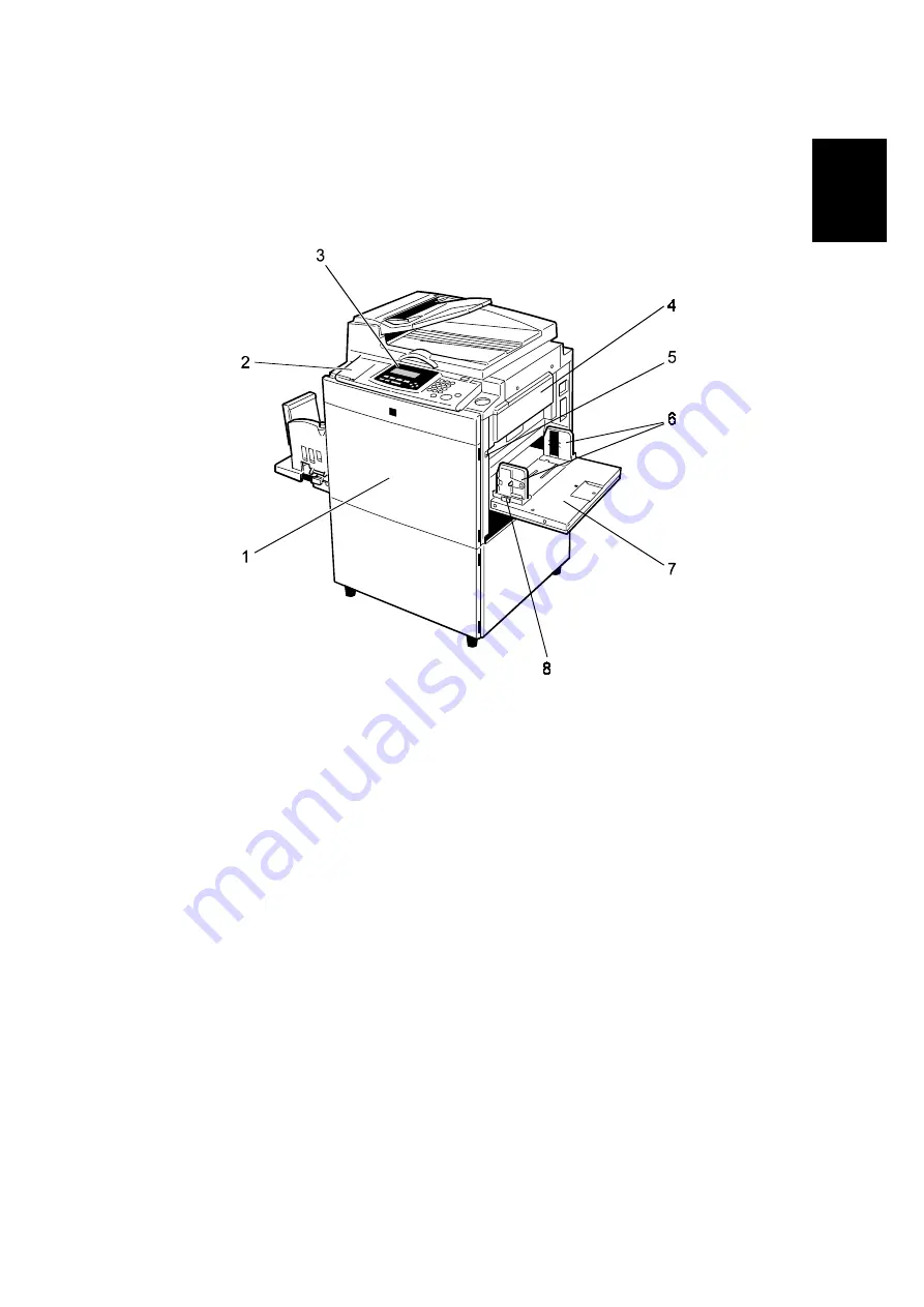 Ricoh Gestetner 5450 Скачать руководство пользователя страница 10