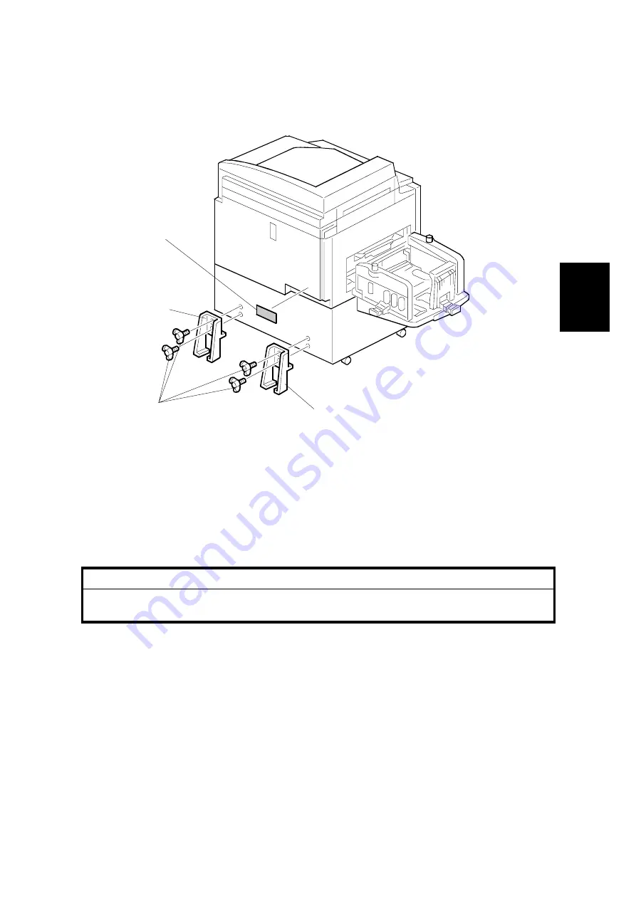 Ricoh Gestetner 5450 Service Manual Download Page 133