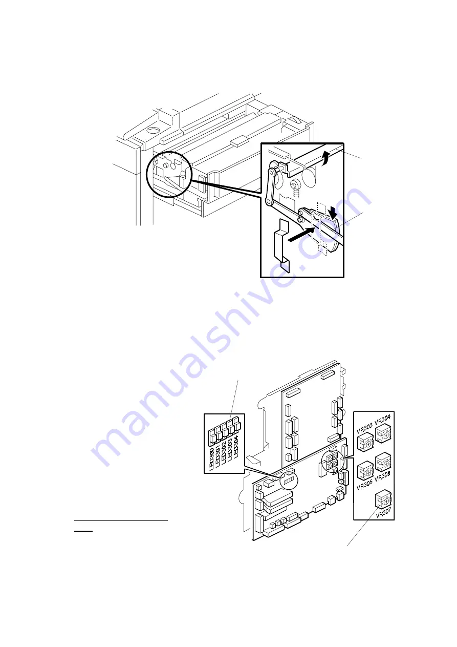 Ricoh Gestetner 5450 Service Manual Download Page 233