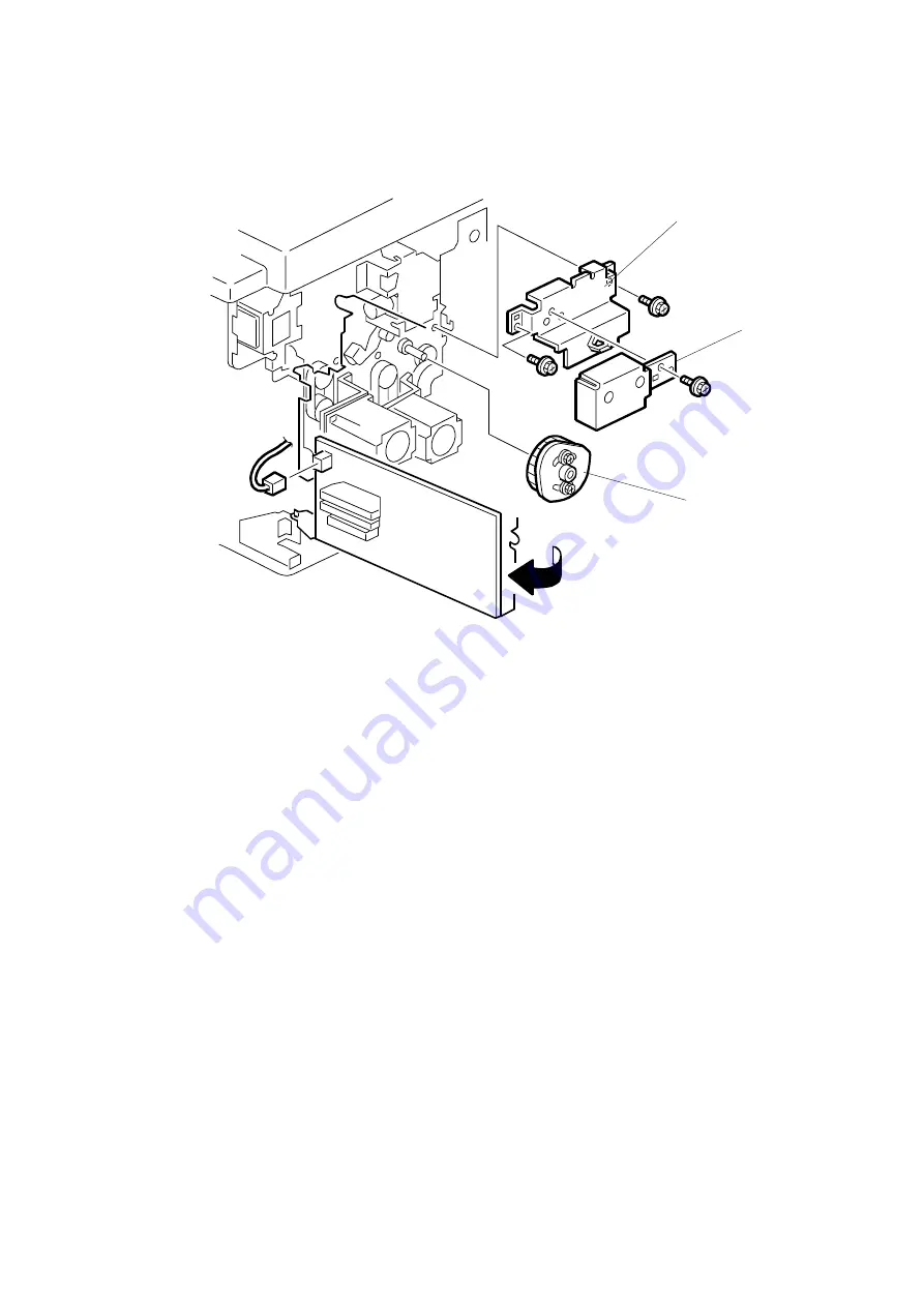 Ricoh Gestetner 5450 Service Manual Download Page 257