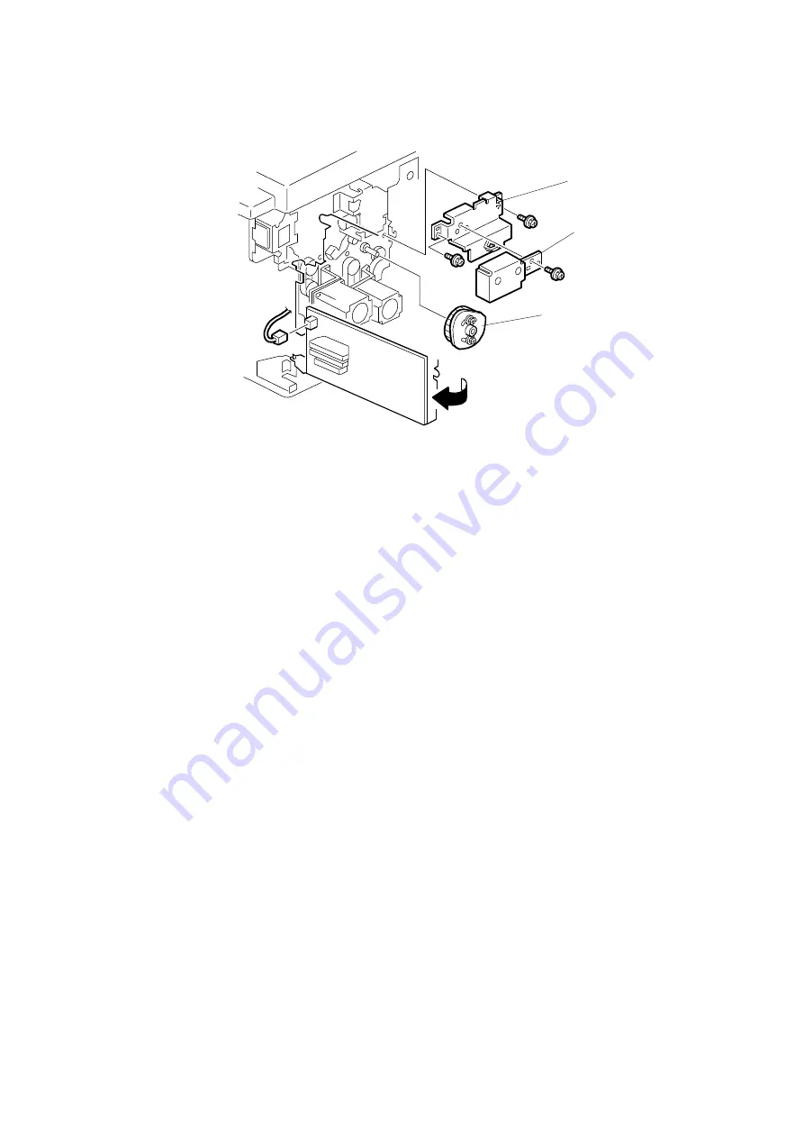 Ricoh Gestetner 5450 Service Manual Download Page 289