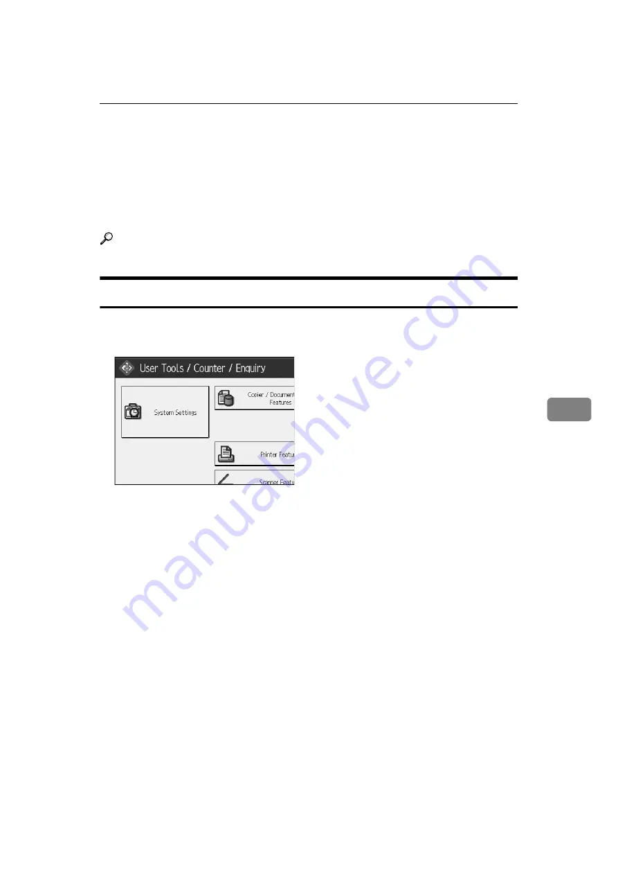 Ricoh IS 2255 General Settings Manual Download Page 171