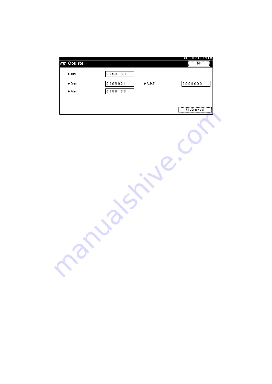 Ricoh IS2022 Service Manual Download Page 239