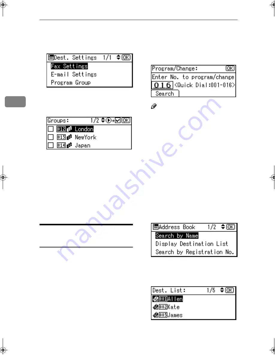 Ricoh LD015 Operating Instructions Manual Download Page 74