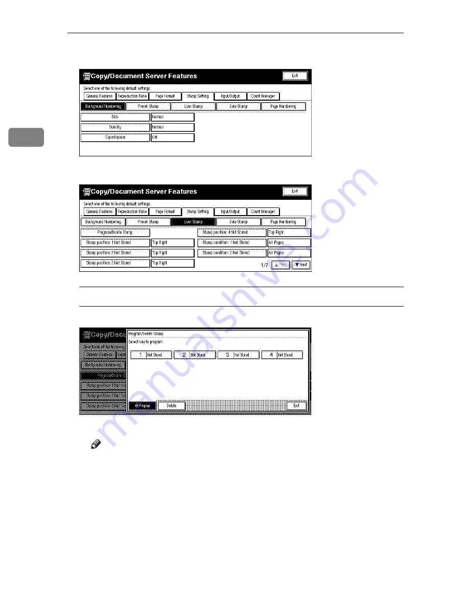 Ricoh LD055 Operating Instructions Manual Download Page 202