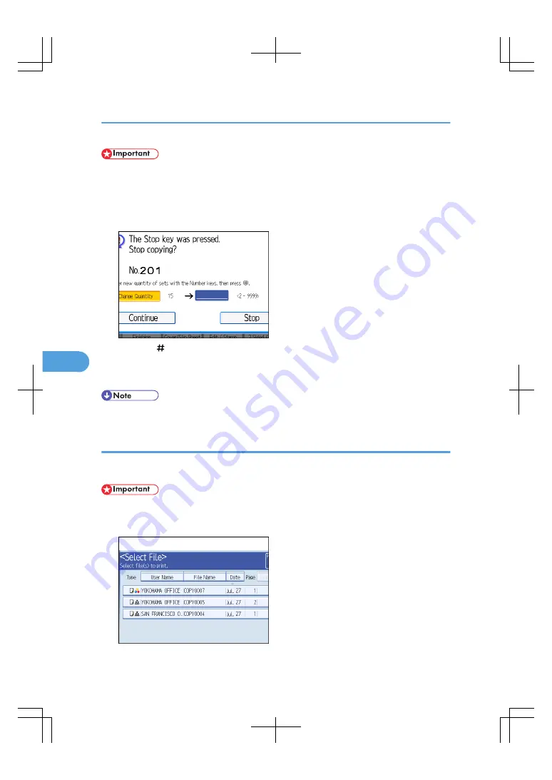 Ricoh LD260c Operating Instructions Manual Download Page 240