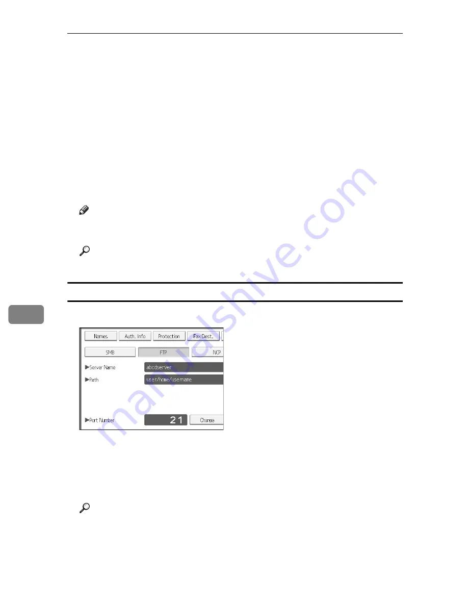 Ricoh LD430c Operating Instructions Manual Download Page 322