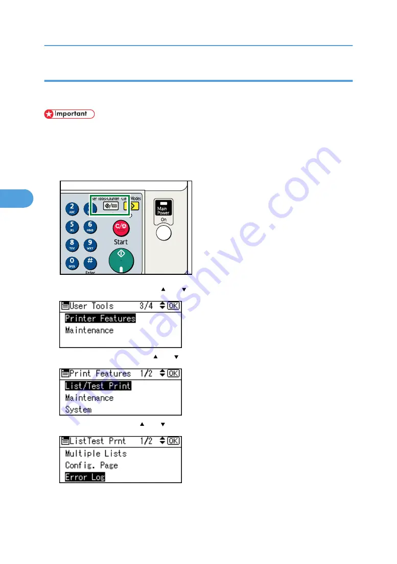 Ricoh LD520CL Operating Instructions Manual Download Page 202