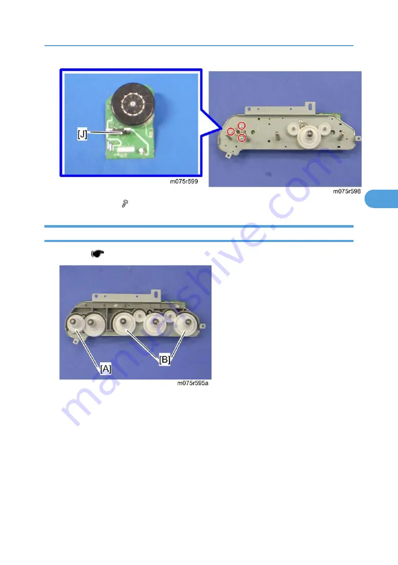 Ricoh M075 Field Service Manual Download Page 41