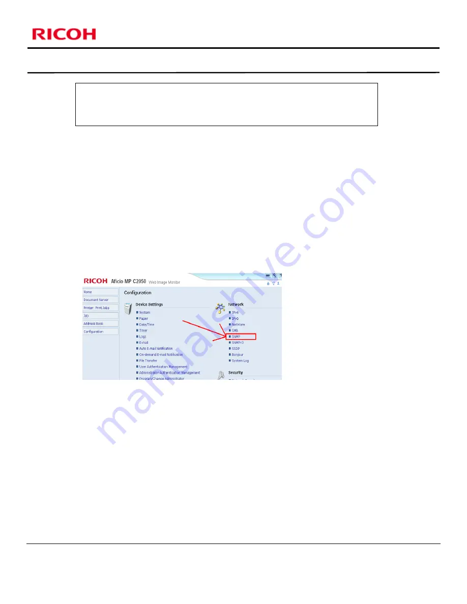 Ricoh MP2550 SPF Installation Manual Download Page 4