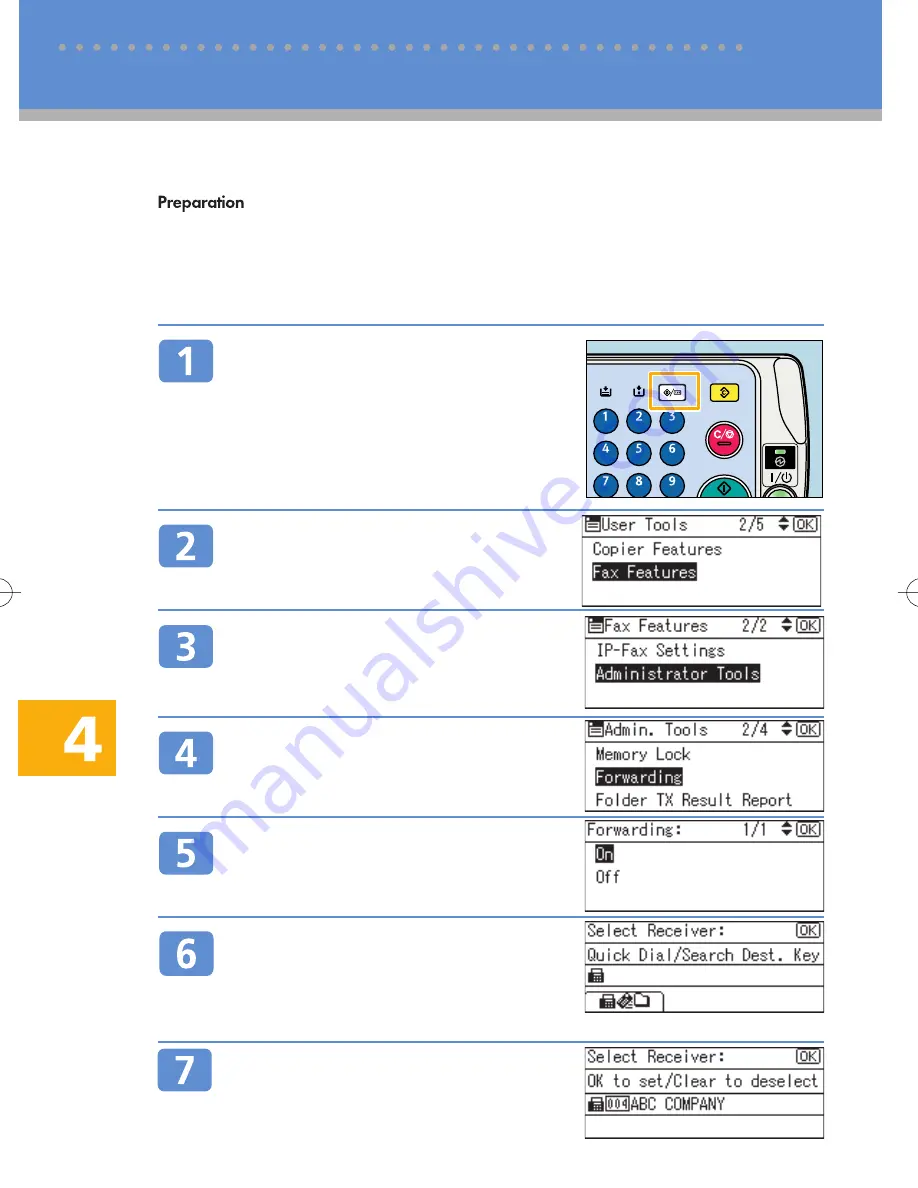 Ricoh MPC 1800 Quick Manual Download Page 20