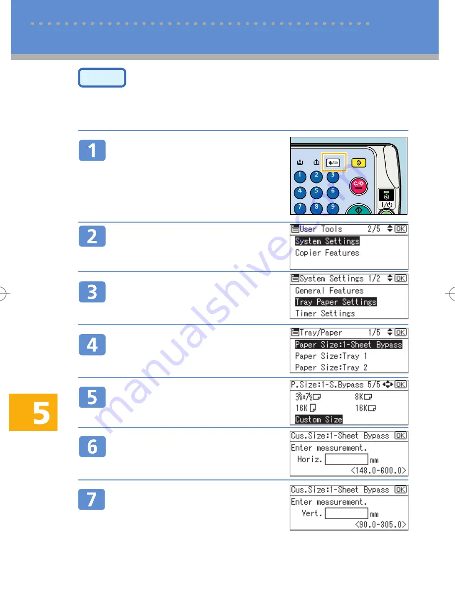 Ricoh MPC 1800 Quick Manual Download Page 24