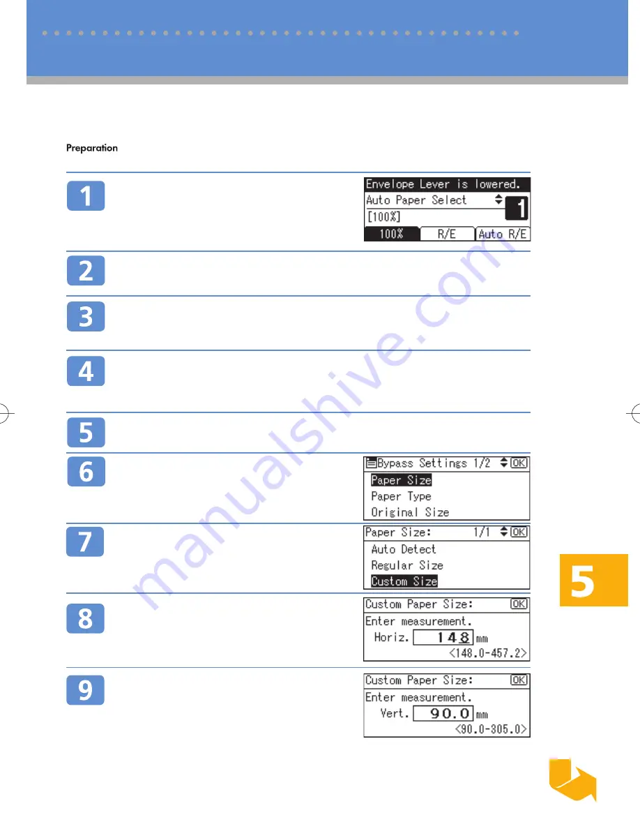 Ricoh MPC 1800 Quick Manual Download Page 29